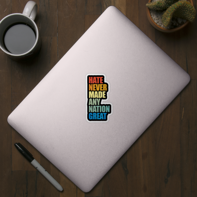 Anti-trump by Creatifly Graphic Tees